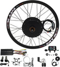 CHAOZHU Cyclisme, 72 V – 5000 W | 29 Pouces, 150 mm – Noir | Kit De Conversion De VéLo éLectrique, Roue ArrièRe