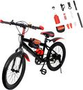Cyclisme ROGONPDK – 135 x 85 cm | 20 pouces, 85 kg – acier au carbone | caoutchouc, éponge – PC | alliage d'aluminium, PU – vert | rouge, Vélo VTT