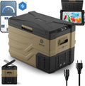 peme glacière, 35,3 L – 12 V | 24 V, 240 V – Noir/Beige | à compresseur avec contrôle via application, fonction congélation & chauffage