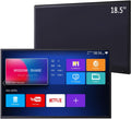Soulaca téléviseur, TV – 18,5 pouces | Noir, LED Intelligent pour Salle de Bain – Wi-FI et Bluetooth | Haut-Parleur intégré