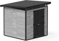 Abris de jardin Upyard | 203x203 cm, Gris/Noir