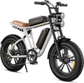 Vélos électriques ENGWE – 4.0 Pouces | Noir/Blanc/Marron, E Bike Hommes Vélo électrique-Ebike avec Une Batterie/ 2 Batteries
