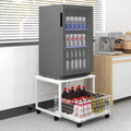 PUNCIA réfrigérateur, frigo – 50x50x43 cm | Blanc/Gris