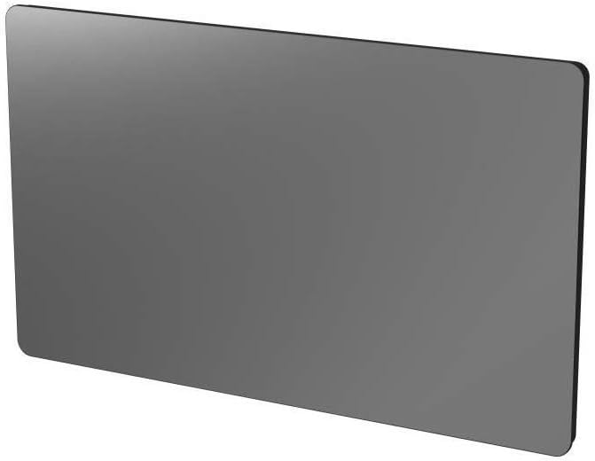 Chauffage et climatisation Cayenne | 1500 W, Gris – 051234 panneaux rayonnant en Verre LCD Miroir