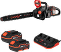 Dnipro-M tronçonneuse, 20 V – 30 cm | Noir/Rouge
