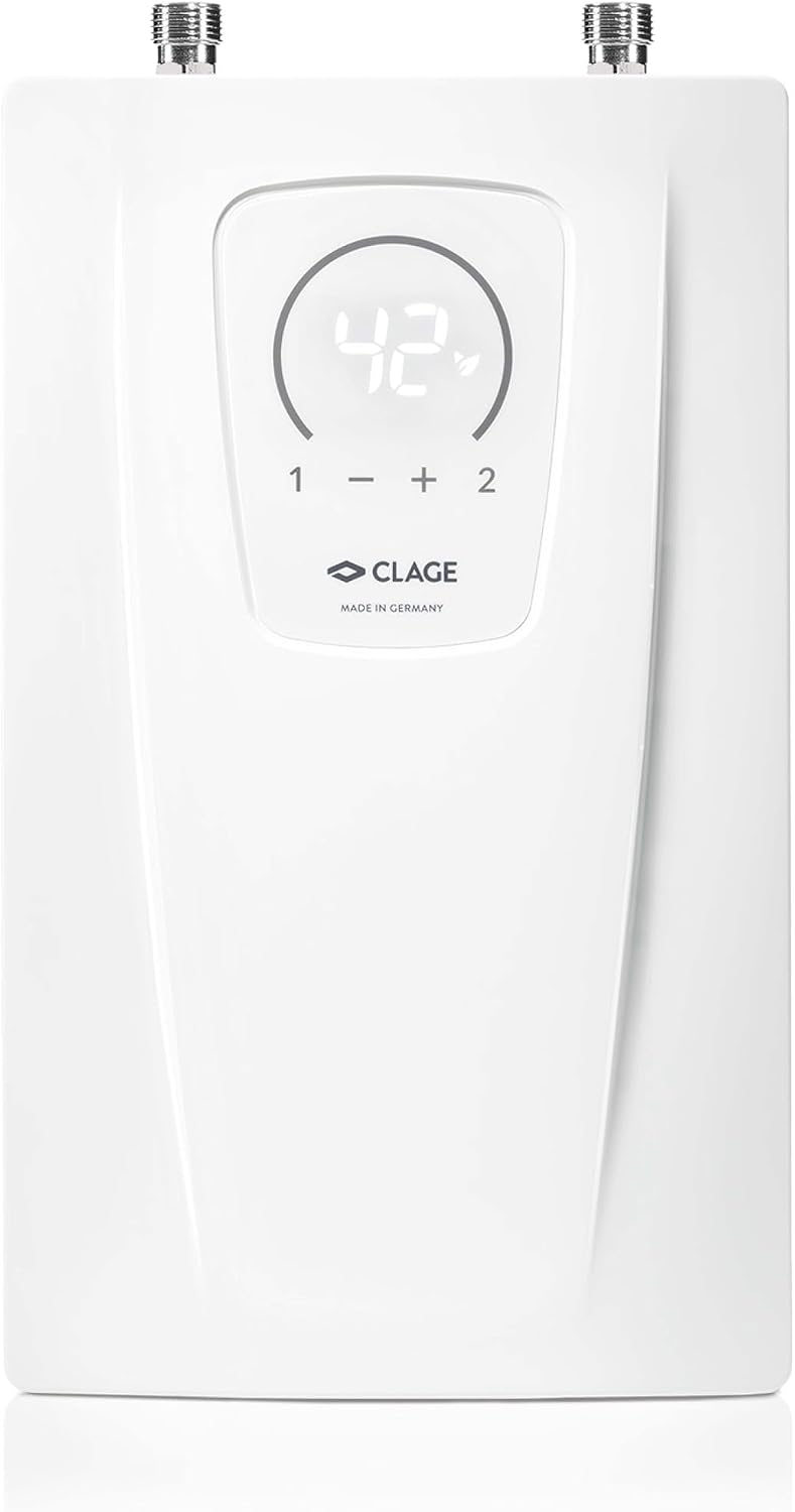 CLAGE chauffe-eau, Blanc – instantanéélectrique compact CEX-U - Triphasé
