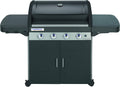 plancha CAMPINGAZ | 12.8 kW, Noir/Gris – Barbecue à gaz Class 4 LD Plus | 4 brûleurs, Système de nettoyage facile InstaClean