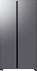 réfrigérateur Samsung | frigo, 655 L – 91,2 x 178,4 x 72,6 cm | Inox Métallisé, côte à côte AI RS70F65QET/EF – All-Around Cooling