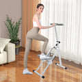 Cardio-training OMGGYER – 41 x 78 x 133,5 cm | 100 kg, blanc/noir – convient pour l'entraînement à la maison et la rééducation