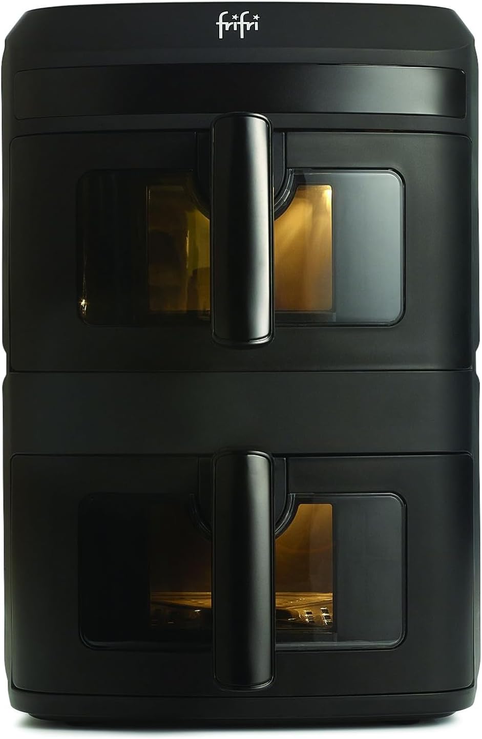 Friteuses à air Frifri | 13 L, Noir – Airfryer Duo Slim - technologie Cyclonique Airflow | 12 programmes automatiques