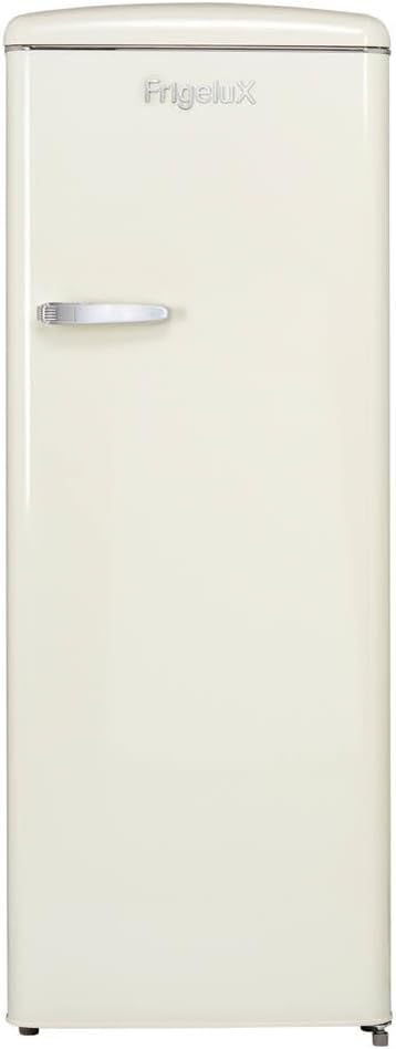 FrigeluX réfrigérateur, frigo – 218 L | rouge, crème et noir – Armoire Retro Vintage Crème RF218RCA++